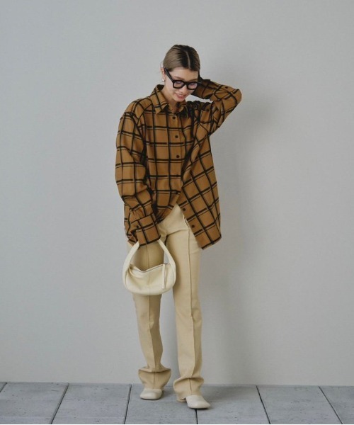 トゥデイフルチェックシャツ TODAYFUL（トゥデイフル）の「チェックパイピングシャツ（シャツ