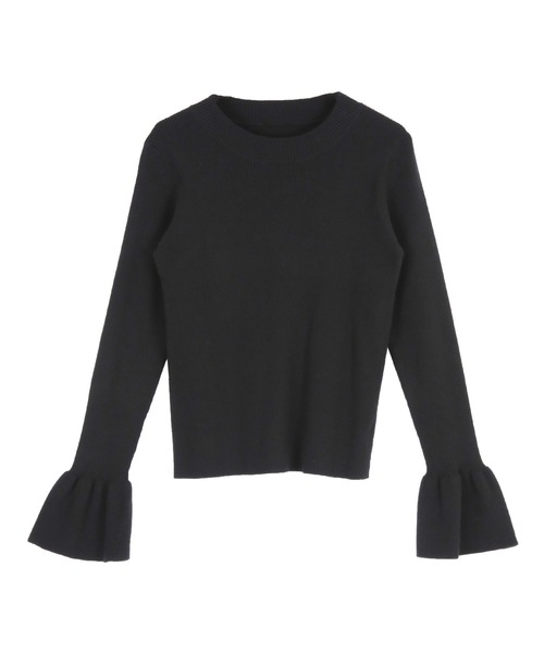 titivate(ティティベイト)の「クルーネックベルスリーブニット(ニット/セーター・レディース・ブルー系その他/イエロー/ピンク/ホワイト系その他/ブラック/グレー系その他/グレー系その他2・S/M)」の8枚目の写真