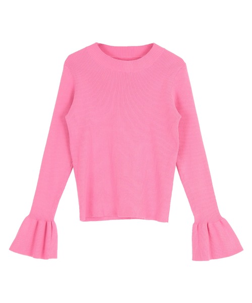 titivate(ティティベイト)の「クルーネックベルスリーブニット(ニット/セーター・レディース・ブルー系その他/イエロー/ピンク/ホワイト系その他/ブラック/グレー系その他/グレー系その他2・S/M)」の12枚目の写真