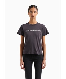 【エンポリオ アルマーニ】Tシャツ  ロゴフロント