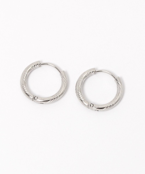 LAKOLE（ラコレ）の「ステンレスフープワンタッチピアス / 963271（ピアス（両耳用）・レディース・その他1/その他2・FREE）」の5枚目の写真