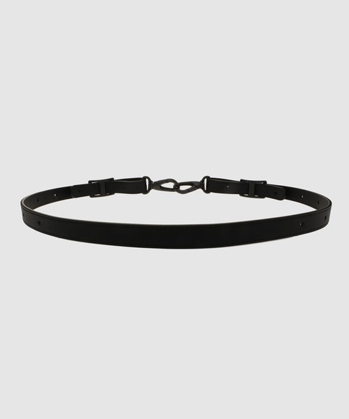 PORTER CLASSIC(ポータークラシック)の「MARINER'S LEATHER OVER BELT(ベルト・メンズ・ブラック・FREE)」の2枚目の写真