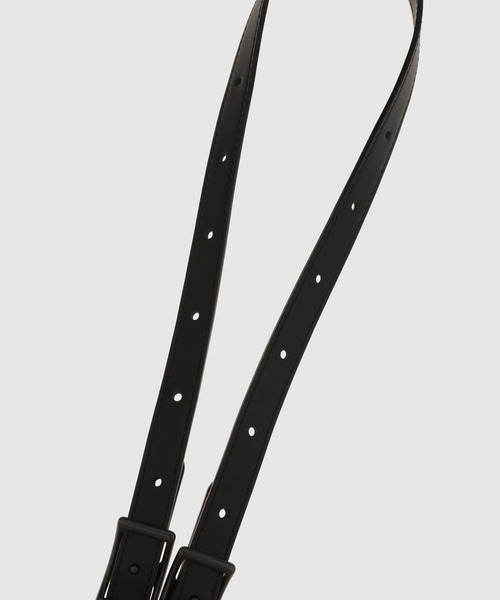 PORTER CLASSIC(ポータークラシック)の「MARINER'S LEATHER OVER BELT(ベルト・メンズ・ブラック・FREE)」の4枚目の写真
