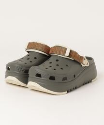 CROCS★HIKER XSCAPE SANDAL 軽量サンダル のこぎり型ソール5cm CROCS☆HIKER XSCAPE SANDAL 軽量サンダル のこぎり型ソール5cm