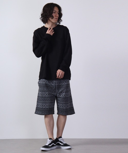 ACE(エース)の「ACE プリント ハーフパンツ(その他パンツ・メンズ・オートミール/ホワイト/オフホワイト/ネイビー/ブラック/杢グレー/ブラック系/グレー系/アイボリー系/ネイビー系1/ネイビー系/カーキ・LL/M/L)」の16枚目の写真
