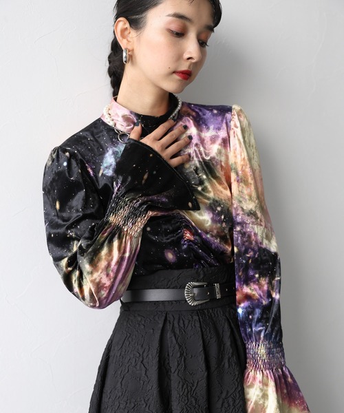 hare ガラベロアシャツ + ガラベロアマーメイドスカート 楽天市場】【SALE／50%OFF】(W)ベロアガラマーメイドSK HARE