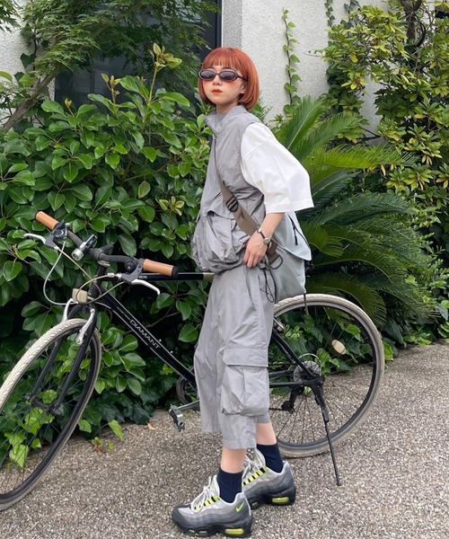 WudgeBoy（ワッジボーイ）の「nylon summer vest（ベスト・レディース・ブラック/グレー・MEDIUM/LARGE）」の6枚目の写真