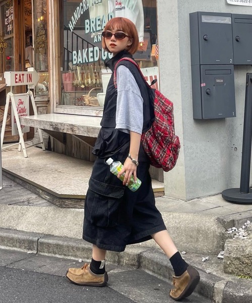 WudgeBoy(ワッジボーイ)の「nylon summer vest(ベスト・レディース・ブラック/グレー・MEDIUM/LARGE)」の20枚目の写真