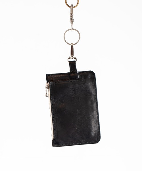 SEVESKIG(セヴシグ)の「SEVESKIG/セブシグ/Japan Leather Card Coin Wallet(カードケース・メンズ・ブラック/ブラウン・FREE)」の5枚目の写真