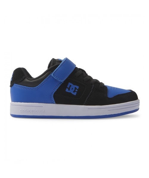 DC SHOES(ディーシーシューズ)の「Ks MANTECA 4 V SN /DCキッズワンポイントロゴベルクロスニーカー(スニーカー・キッズ・ホワイト系その他/ブラック×ブラック・24cm/25cm/20cm/19cm/17cm/18cm/21cm/22cm/23cm)」の10枚目の写真