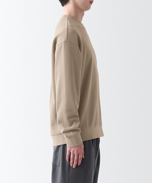無印良品（ムジルシリョウヒン）の「二重編みスウェットシャツ