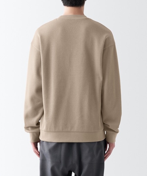 無印良品（ムジルシリョウヒン）の「二重編みスウェットシャツ