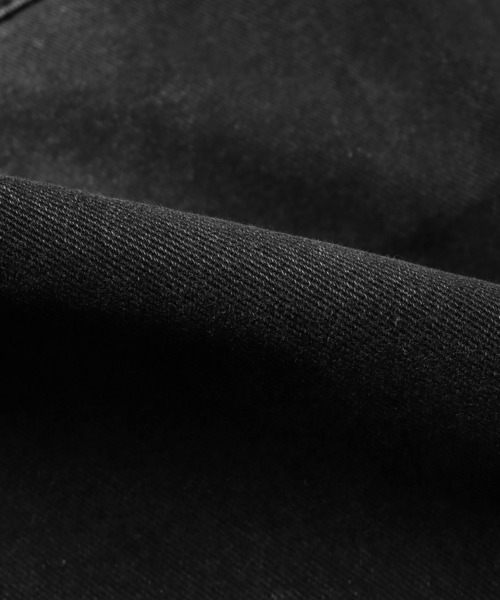 Theater code（シアターコード）の「side button damage denim pants/サイドボタン ダメージデニム ワイド フレア（デニムパンツ・メンズ・ブラック/ライトブルー・L/XL/2XL）」の12枚目の写真