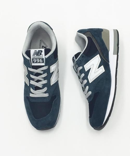 Another Edition（アナザーエディション）の「NEW BALANCE MRL996/ BC NB MRL996（スニーカー・レディース・ライトグレー/ネイビー・22.5cm/23.5cm/24.5cm）」の2枚目の写真