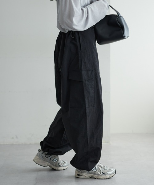 CIAOPANIC TYPY（チャオパニックティピー）の「サイドドロストカーブカーゴパンツ（カーゴパンツ・レディース・ブラック/カーキ/ブラウン・SMALL/MEDIUM）」の5枚目の写真