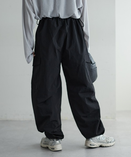 CIAOPANIC TYPY（チャオパニックティピー）の「サイドドロストカーブカーゴパンツ（カーゴパンツ・レディース・ブラック/カーキ/ブラウン・SMALL/MEDIUM）」の6枚目の写真