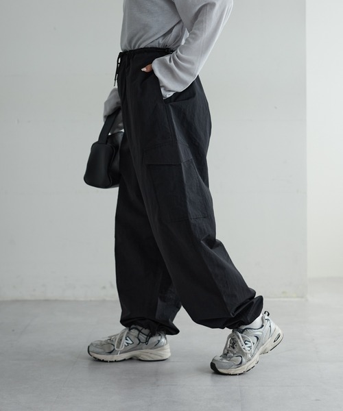 CIAOPANIC TYPY（チャオパニックティピー）の「サイドドロストカーブカーゴパンツ（カーゴパンツ・レディース・ブラック/カーキ/ブラウン・SMALL/MEDIUM）」の7枚目の写真