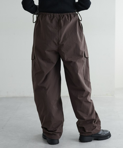 CIAOPANIC TYPY（チャオパニックティピー）の「サイドドロストカーブカーゴパンツ（カーゴパンツ・レディース・ブラック/カーキ/ブラウン・SMALL/MEDIUM）」の16枚目の写真