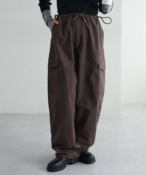 CIAOPANIC TYPY（チャオパニックティピー）の「サイドドロストカーブカーゴパンツ（カーゴパンツ・レディース・ブラック/カーキ/ブラウン・SMALL/MEDIUM）」の13枚目の写真