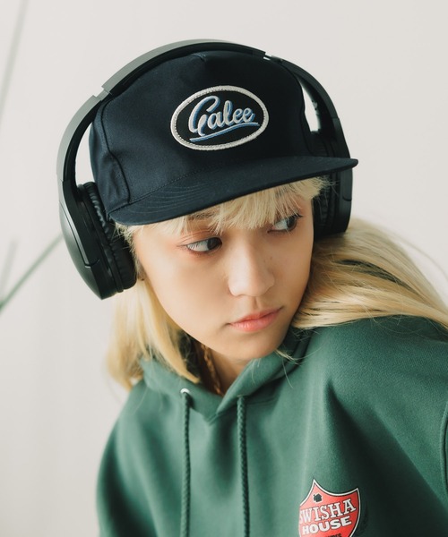 セール】CALEE/キャリー 別注 CIRCLE WAPPEN CAP CALEEロゴ刺繍