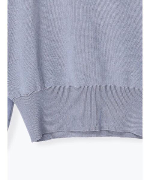 Te chichi（テチチ）の「オーガンジースリーブニットプルオーバー（ニット/セーター・レディース・ブルー/ブラック/ブラウン・F）」の22枚目の写真