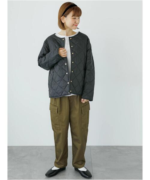 Lugnoncure(ルノンキュール)の「配色ステッチカットソープルオーバー(Tシャツ/カットソー・レディース・ベージュ/ブラック/オフホワイト・F)」の5枚目の写真