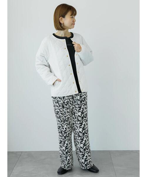 Lugnoncure(ルノンキュール)の「配色ステッチカットソープルオーバー(Tシャツ/カットソー・レディース・ベージュ/ブラック/オフホワイト・F)」の12枚目の写真