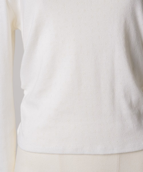 GIUNON  cotton long t-shirt / コットンロンT long sheer tops / ロングシアートップス（Tシャツ/カットソー