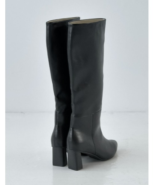 セール】[大きいサイズ有]フェイクレザーポインテッドトゥヒールロング