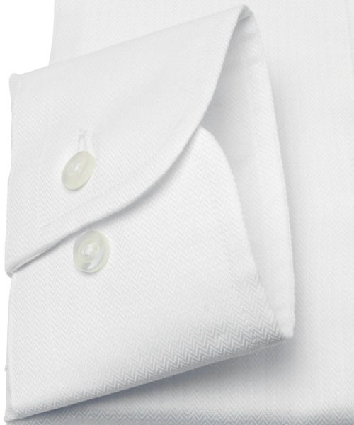 TOKYO SHIRTS(トウキョウシャツ)の「形態安定ノーアイロン ホリゾンタルワイド 長袖ビジネスワイシャツ(ビジネスシャツ・メンズ・ホワイト・首回り39cm-裄丈84cm/首回り41cm-裄丈82cm/首回り41cm-裄丈86cm/首回り42cm-裄丈82cm/首回り42cm-裄丈86cm/首回り43cm-裄丈86cm/首回り39cm-裄丈80cm/首回り43cm-裄丈82cm/首回り37cm-裄丈80cm)」の3枚目の写真