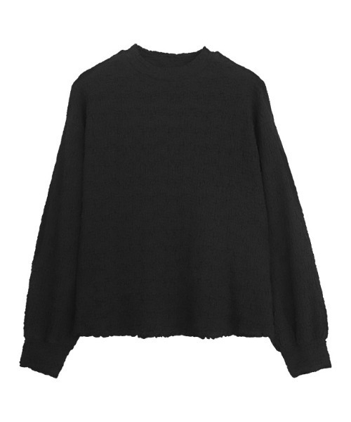 Pierrot(ピエロ)の「ボリュームスリーブシボカットソー(Tシャツ/カットソー・レディース・アイボリー/ブラック・L/M)」の17枚目の写真