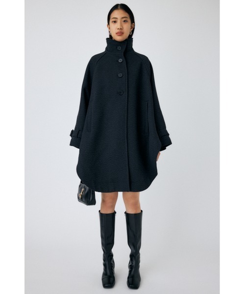 MOUSSY（マウジー）の「CAPE コート（その他アウター・レディース・ブラック/ライトベージュ/ライトブルー・FREE）」の4枚目の写真