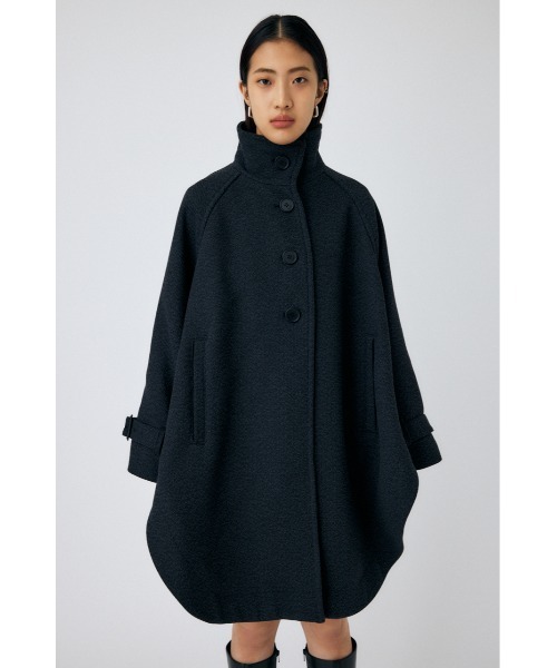 MOUSSY（マウジー）の「CAPE コート（その他アウター・レディース・ブラック/ライトベージュ/ライトブルー・FREE）」の5枚目の写真