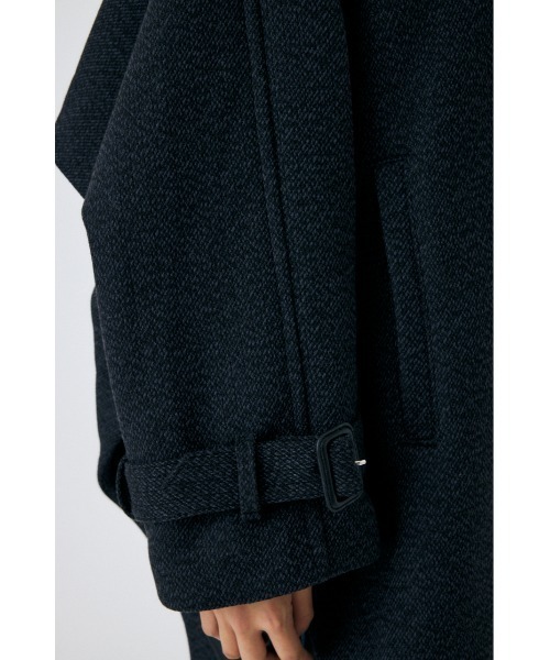 MOUSSY（マウジー）の「CAPE コート（その他アウター・レディース・ブラック/ライトベージュ/ライトブルー・FREE）」の11枚目の写真