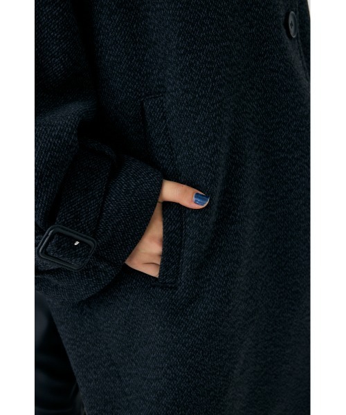 MOUSSY（マウジー）の「CAPE コート（その他アウター・レディース・ブラック/ライトベージュ/ライトブルー・FREE）」の12枚目の写真