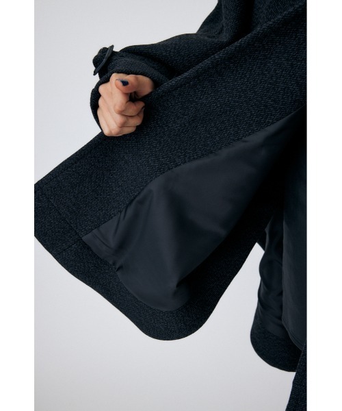 MOUSSY（マウジー）の「CAPE コート（その他アウター・レディース・ブラック/ライトベージュ/ライトブルー・FREE）」の13枚目の写真