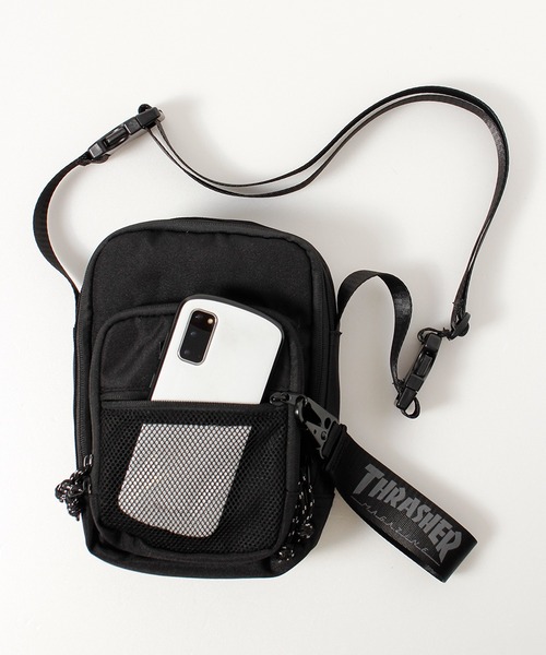THRASHER（スラッシャー）の「【THRASHER/スラッシャー】ミニショルダー（ショルダーバッグ・メンズ・ブラック・ONE）」の17枚目の写真