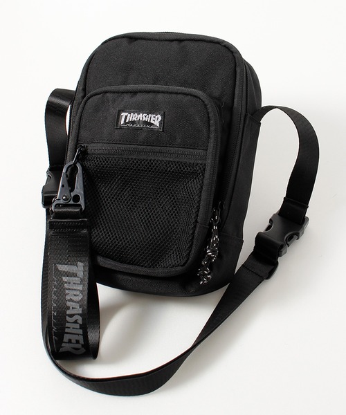 THRASHER（スラッシャー）の「【THRASHER/スラッシャー】ミニショルダー（ショルダーバッグ・メンズ・ブラック・ONE）」の9枚目の写真
