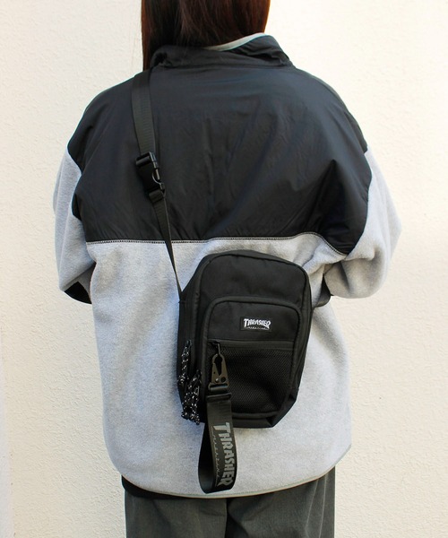 THRASHER（スラッシャー）の「【THRASHER/スラッシャー】ミニショルダー（ショルダーバッグ・メンズ・ブラック・ONE）」の7枚目の写真