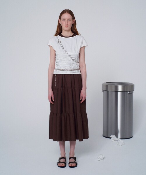 Ray BEAMS（レイビームス）の「Ray BEAMS / ウォレットチェーン ベルト（ベルト・レディース・シルバー・ONE SIZE）」の2枚目の写真