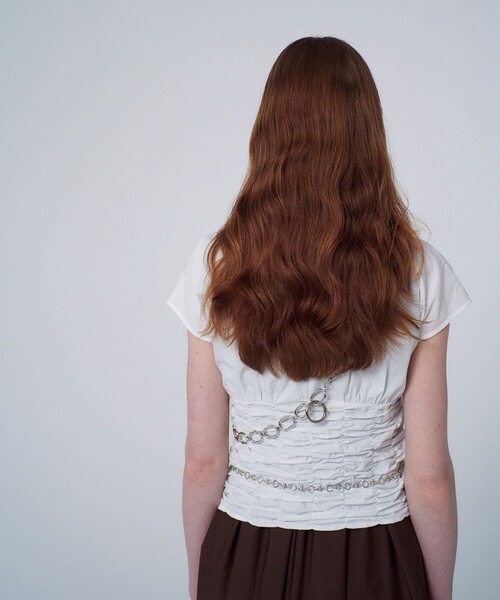 Ray BEAMS（レイビームス）の「Ray BEAMS / ウォレットチェーン ベルト（ベルト・レディース・シルバー・ONE SIZE）」の3枚目の写真