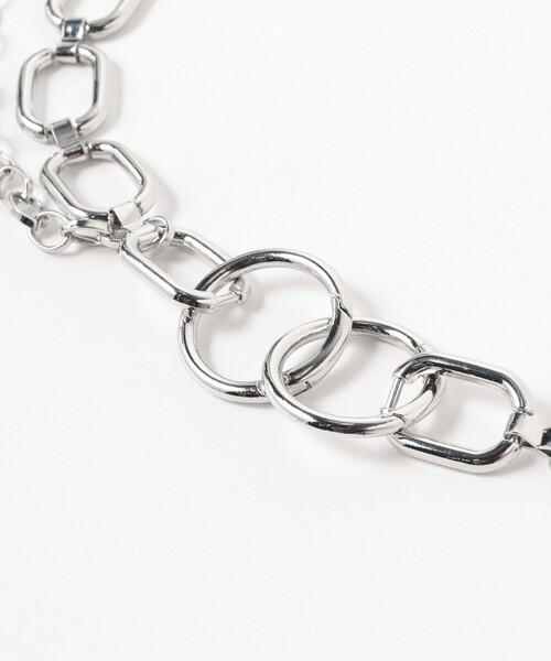 Ray BEAMS（レイビームス）の「Ray BEAMS / ウォレットチェーン ベルト（ベルト・レディース・シルバー・ONE SIZE）」の7枚目の写真