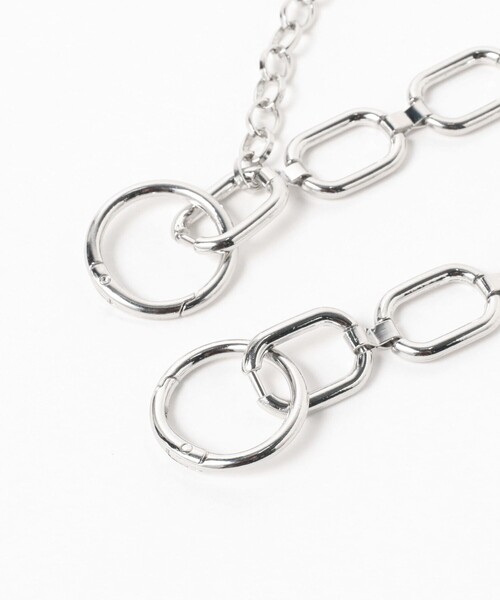 Ray BEAMS（レイビームス）の「Ray BEAMS / ウォレットチェーン ベルト（ベルト・レディース・シルバー・ONE SIZE）」の8枚目の写真