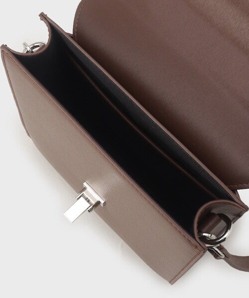 TAKEO KIKUCHI（タケオキクチ）の「◆【2WAY】フラップ BOXショルダーバッグ（ショルダーバッグ・メンズ・ボルドー/ブラック/ダークブラウン・00）」の15枚目の写真