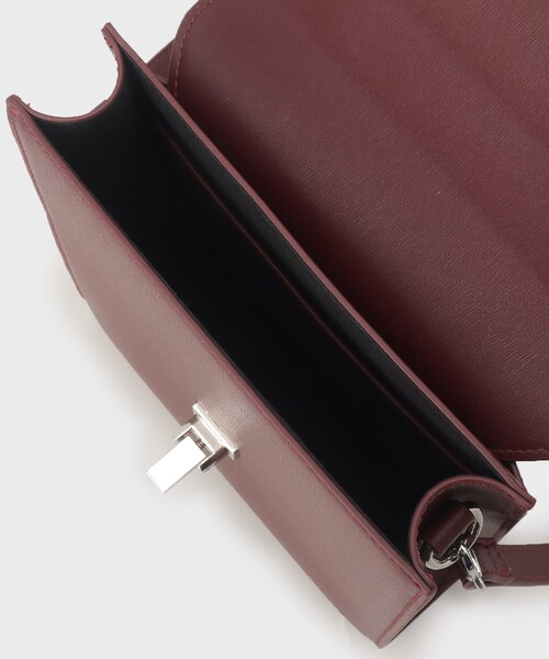 TAKEO KIKUCHI（タケオキクチ）の「◆【2WAY】フラップ BOXショルダーバッグ（ショルダーバッグ・メンズ・ボルドー/ブラック/ダークブラウン・00）」の16枚目の写真
