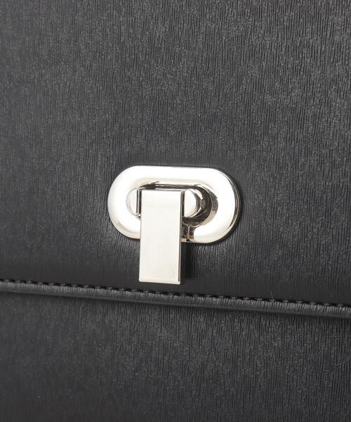 TAKEO KIKUCHI（タケオキクチ）の「◆【2WAY】フラップ BOXショルダーバッグ（ショルダーバッグ・メンズ・ボルドー/ブラック/ダークブラウン・00）」の19枚目の写真