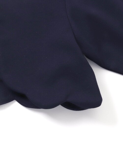 apres les cours（アプレレクール）の「フォーマルボレロ（カーディガン/ボレロ・キッズ・ネイビー/オフホワイト・120/130/100/110）」の11枚目の写真