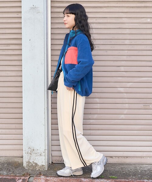 【セール】ベロア サイドライン スカート（スカート）｜FREAK'S STORE（フリークスストア）