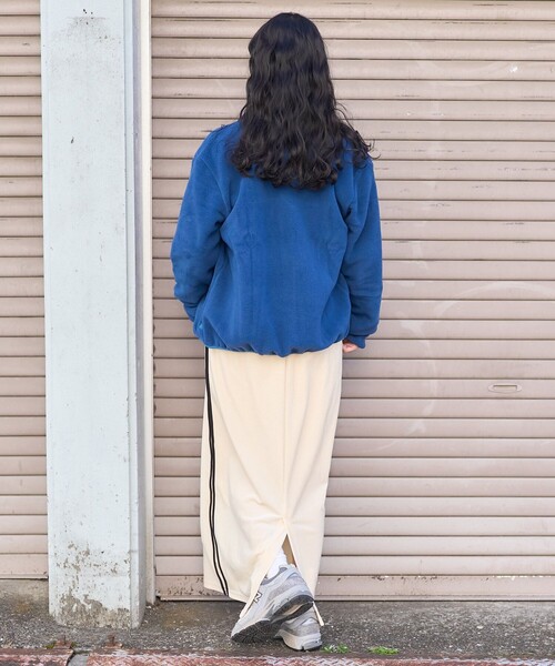 【セール】ベロア サイドライン スカート（スカート）｜FREAK'S STORE（フリークスストア）