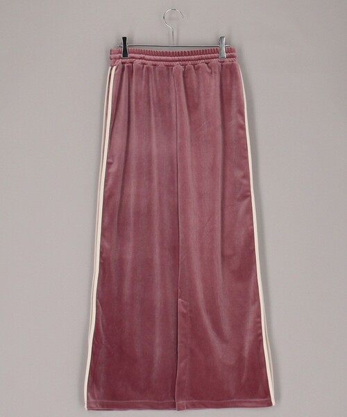 【セール】ベロア サイドライン スカート（スカート）｜FREAK'S STORE（フリークスストア）